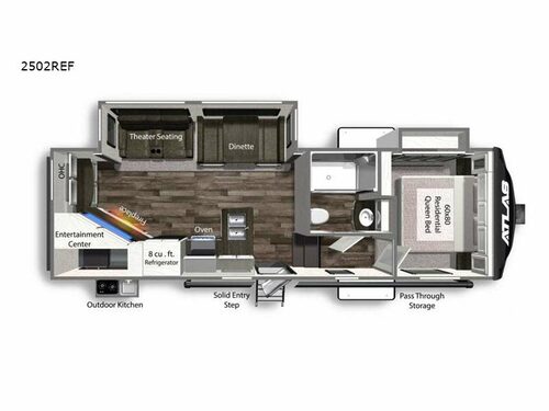 Atlas 2502REF Floorplan