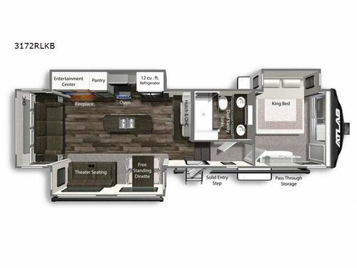 Atlas 3172RLKB Floorplan