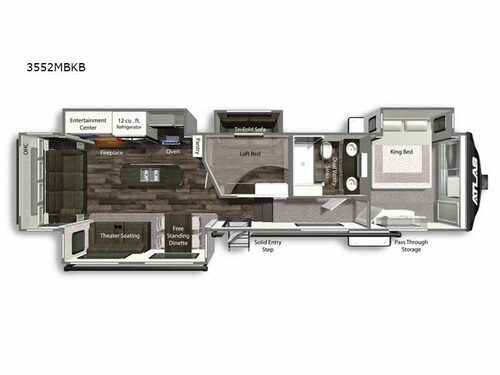 Atlas 3552MBKB Floorplan