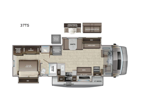 Accolade 37TS Floorplan