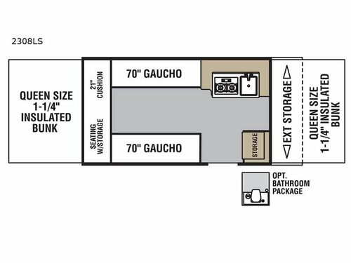LS Series 2308LS Floorplan