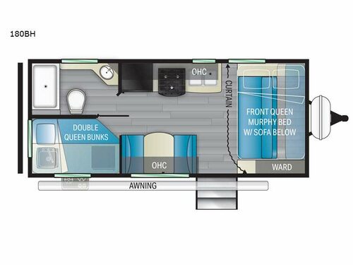 Mallard 180BH Floorplan