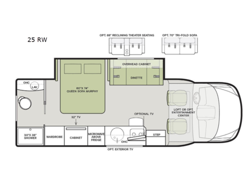 New 2022 Tiffin Motorhomes Wayfarer 25 RW Motor Home Class C - Diesel at  Happy Daze | Ripon, CA | #67915