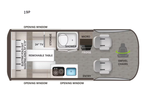 Sanctuary 19P Floorplan