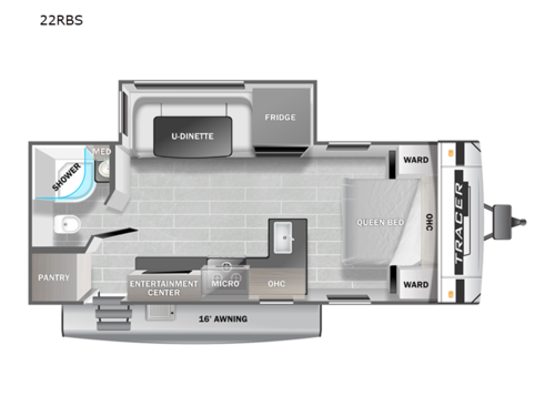 Tracer 22RBS Floorplan Image
