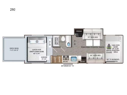 Outlaw 29J Floorplan