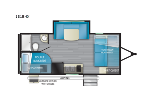 Prowler 181BHX Floorplan