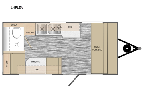 Rove Lite 14FLEV Floorplan Image