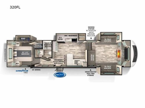 Impression 320FL Floorplan