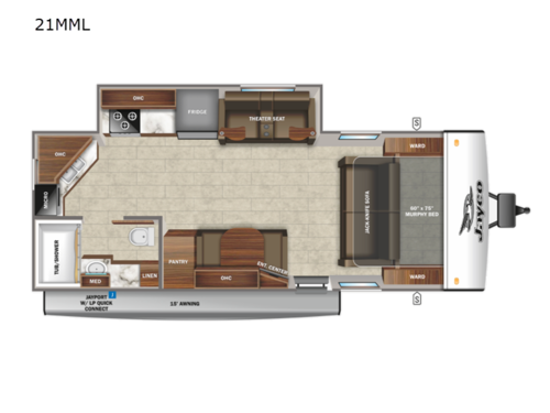 Jay Feather 21MML Floorplan