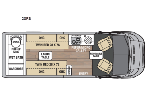 Nova 20RB Floorplan Image