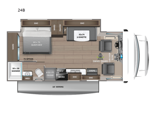 Redhawk 24B Floorplan