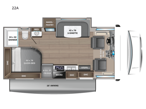Redhawk SE 22A Floorplan