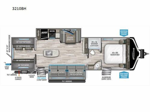 Imagine 3210BH Floorplan