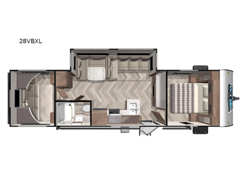 Salem Cruise Lite 28VBXL Floorplan