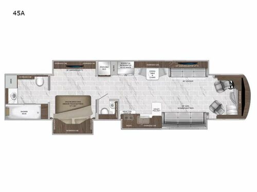 American Dream 45A Floorplan Image
