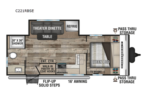 Connect SE C221RBSE Floorplan