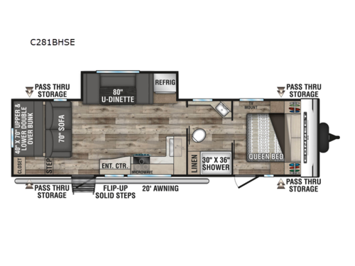 Connect SE C281BHSE Floorplan