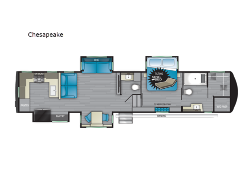 Landmark Chesapeake Floorplan Image