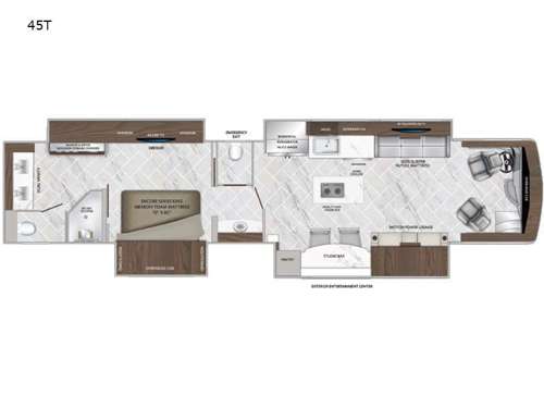 American Tradition 45T Floorplan Image