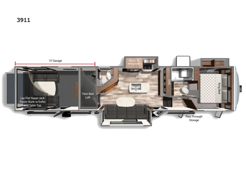Triton 3911 Floorplan Image