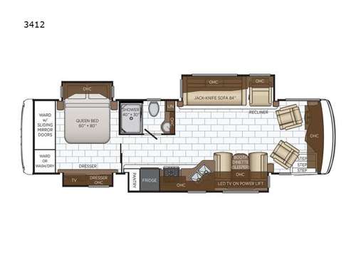 Kountry Star 3412 Floorplan