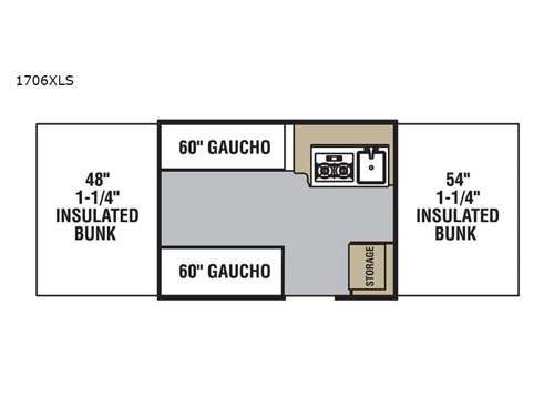 LS Series 1706XLS Floorplan