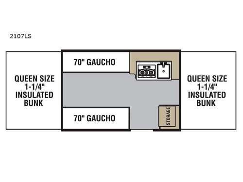 LS Series 2107LS Floorplan