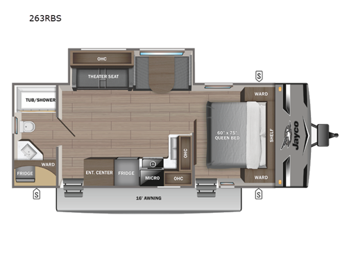 Jay Flight 263RBS Floorplan