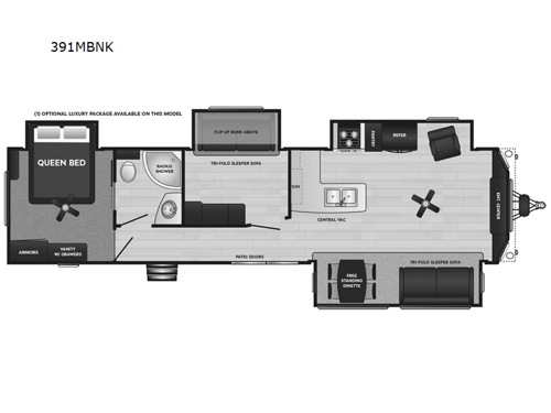 Retreat 391MBNK Floorplan