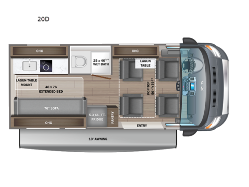Swift 20D Floorplan