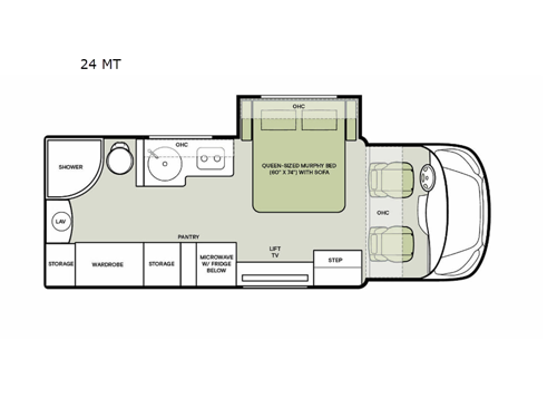 Midas 24 MT Floorplan Image