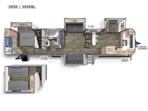 Timberwolf 39SR Floorplan