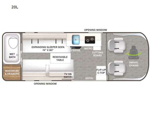 Tellaro 20L Floorplan
