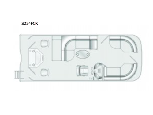 200 Series S224FCR Deck Plan
