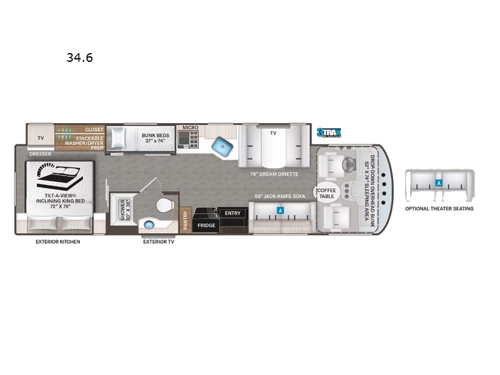 Miramar 34.6 Floorplan Image