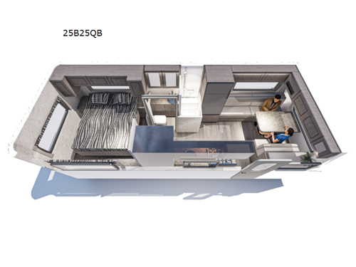 Bigfoot 2500 Series B25RQ Floorplan