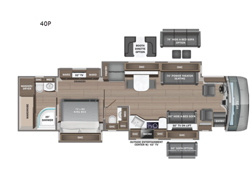 Aspire 40P Floorplan Image