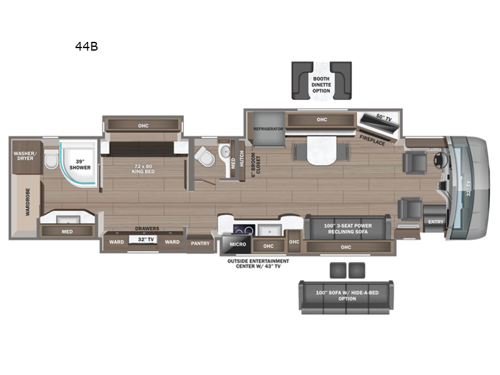 Aspire 44B Floorplan Image