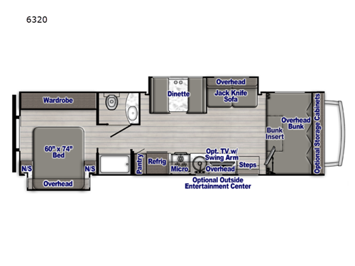 Conquest 6320D Floorplan