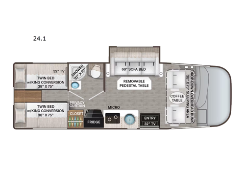 Vegas 24.1 Floorplan