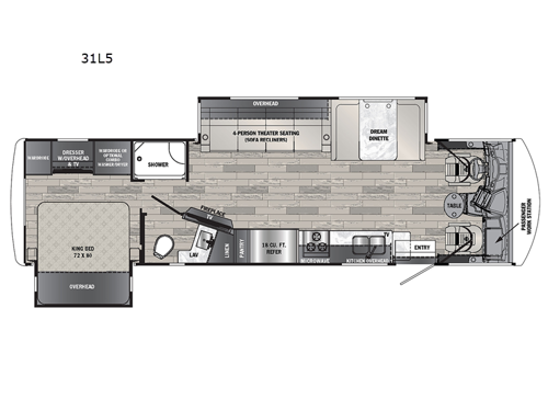 Georgetown 5 Series 31L5 Floorplan