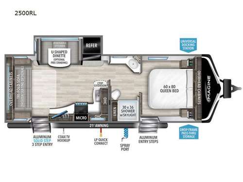 Imagine 2500RL Floorplan