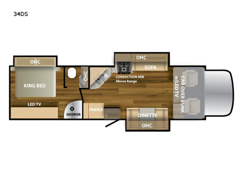 Ghost 34DS Floorplan Image