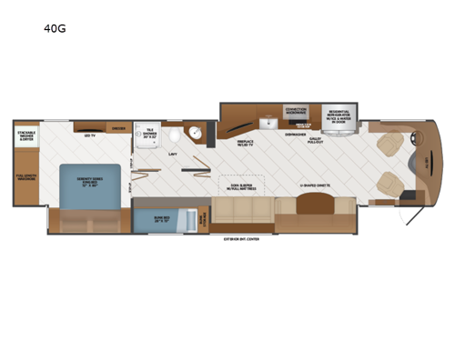 Discovery LXE 40G Floorplan Image