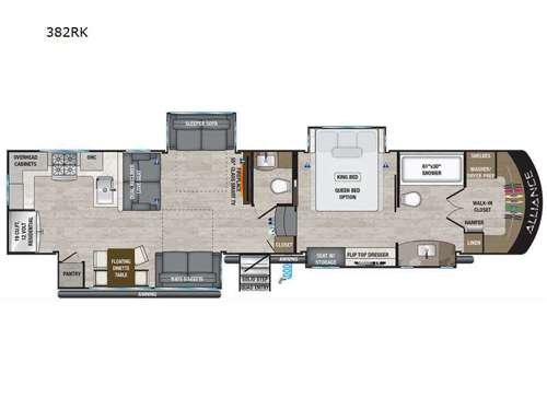 Paradigm 382RK Floorplan