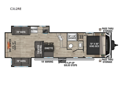 Connect C312RE Floorplan