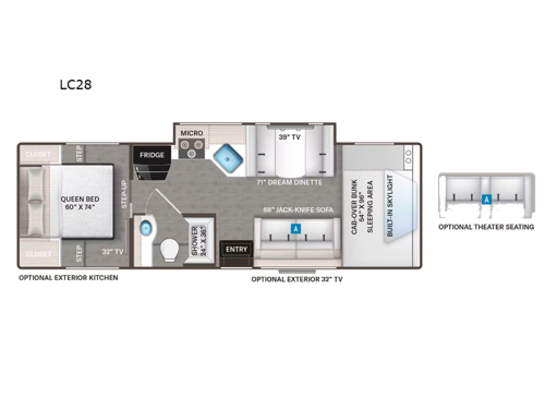 Quantum LC LC28 Floorplan Image