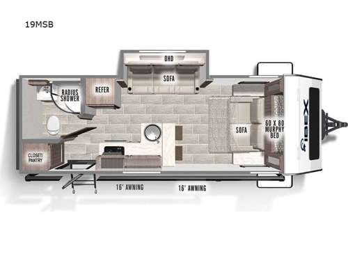 IBEX 19MSB Floorplan