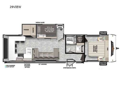 Wildwood View 29VIEW Floorplan